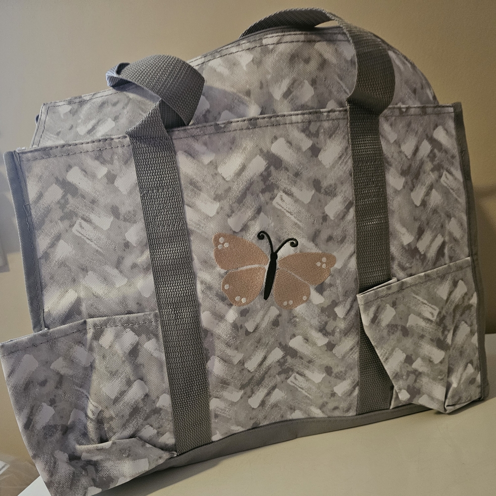 Thirty-One Zip Top Organizing Utility Tote
